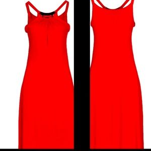 Ready & Sexy with this Gold Bib Necklace Dress, Very Body Conscious!